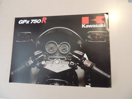 Kawasaki gpz 750 prospekt - kawasaki, r