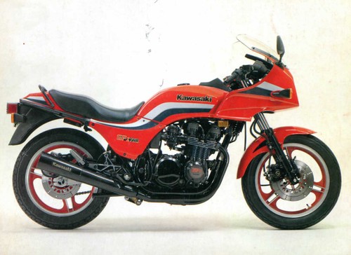 Kawasaki gpz 750 turbo - 750, &